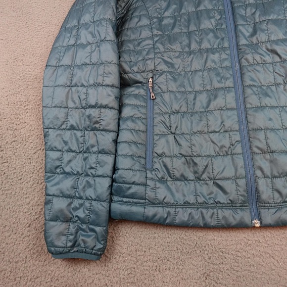 Patagonia Nano Puff Jacket Womens Large Quilted Primaloft Insulated Full Zip - Picture 3 of 14